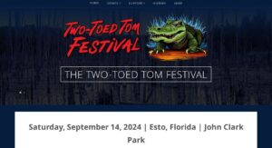 Two-Toed Tom Festival website