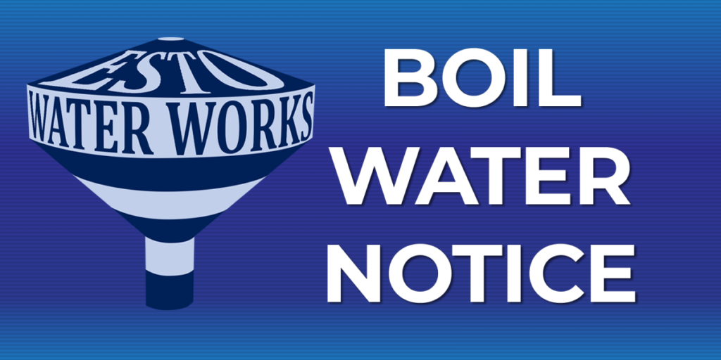 Precautionary Boil Water Notice Issued Esto, Florida